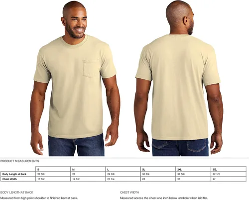 Vista 6 de Comfort Colors Men's Short Sleeve Pocket Tee, Style 6030