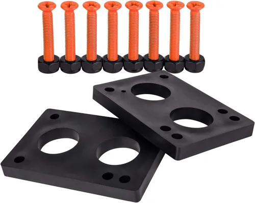 Vista 3 de Cal 7 Almohadillas elevadoras de 1/4" y herrajes de 1.25" para monopatín