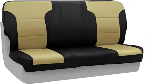 Vista 23 de Coverking Custom cubierta de asiento de ajuste para Select Ford modelos – neosupreme, Negro