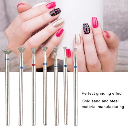 Vista 2 de Para uñas de gel acrílico, cutícula, manicura pedicura, multi funcional Nail Art Manicura, brocas eléctricas de manicura, máquina de pulido de uñas