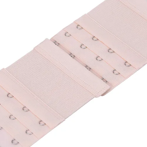 Vista 6 de Akstore 6 extensores de brasier elásticos suaves y cómodos para mujer 4 ganchos 3 filas para mujer