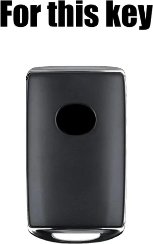 Vista 2 de DON'T TOUCH MY KEY Funda de silicona con 4 botones de control remoto para llave, cubierta de anillo protector para Mazda 3 6 cx5 cx9 cx30 cx50 mx5