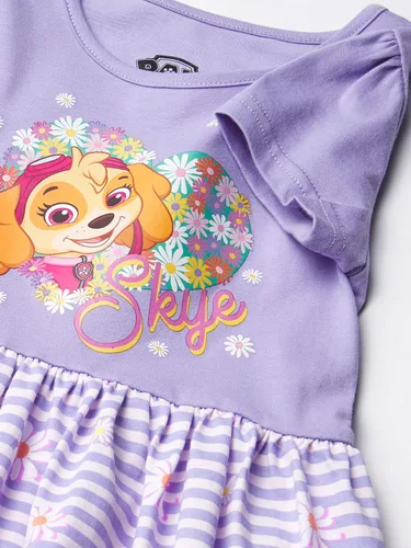 Vista 2 de JoJo Siwa Paquete de 2 vestidos de algodón para niñas pequeñas paquete múltiple