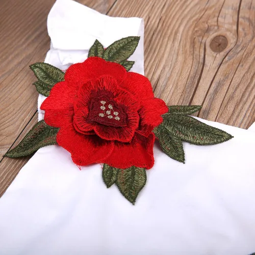 Vista 32 de Mameluco para bebé y niña, ropa floral para el verano, traje de verano