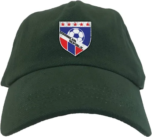 Vista 4 de Tcombo República Dominicana Fútbol Insignia Papá Sombrero Beige