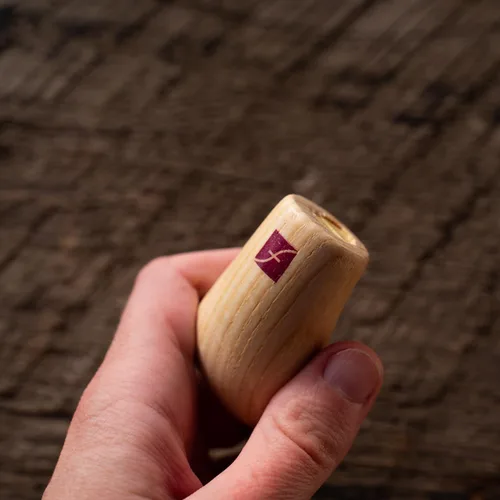 Vista 4 de FLEXCUT Herramientas de tallado de madera Mango de palma de conexión rápida 2 pulgadas Mango ergonómico de madera dura de fresno
