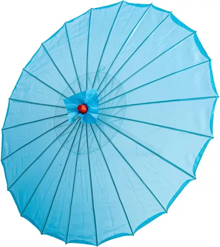 Vista 2 de THY COLLECTIBLES Parasol chino japonés de 22 pulgadas para bodas, fotografías, disfraces, cosplay, decoración y otros eventos, color liso