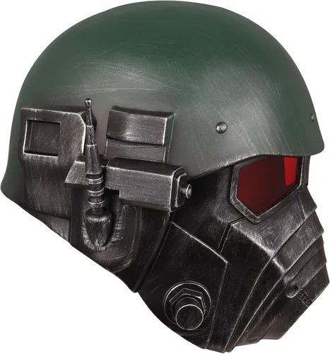 Vista 3 de Casco Ranger Fall Power Armor para cosplay, de lujo, máscara de Halloween, accesorio coleccionable