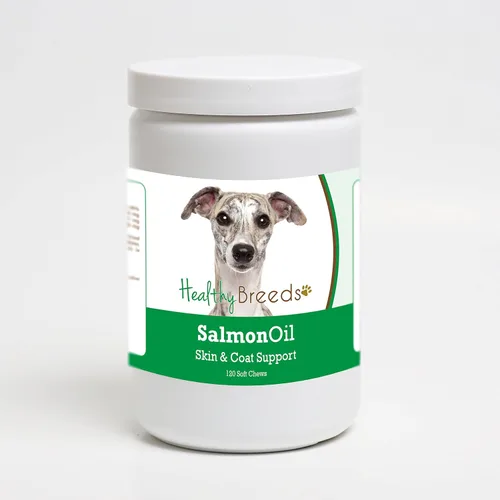 Vista 40 de Healthy Breeds Affenpinscher - Masticables suaves de aceite de salmón, 90
