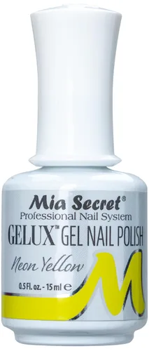 Vista 16 de Mia Secret Gelux Esmalte de Uñas en Gel Removible con Remojo - Negro - Curado con Lámpara de Uñas - Esmalte de Uñas en Gel de Larga Duración