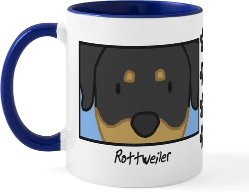 Vista 46 de CafePress Taza de café de cerámica Anime American Eskimo de 11 oz (11.0 fl oz)