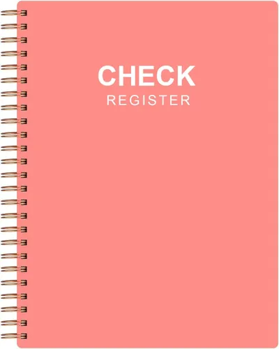 Vista 8 de Registro de cheques - Libros de registro A5 con registros de cheques y transacciones, libro de registro de cuentas de cheques para personal y Negro