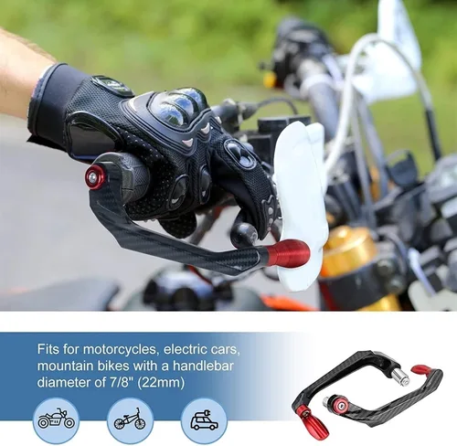 Vista 3 de Para Benelli LEONCINO 500 TRK 502X TNT 125 300 502C BN 302 125 BN125 - Protector de palanca de motocicleta para manillar, embrague de freno, Negro