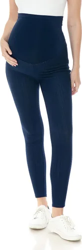 Vista 2 de Leggings Depot Jeans de maternidad para mujer con bolsillos, cómodos, elásticos, pantalones de mezclilla para embarazo