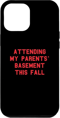 Vista 10 de iPhone 12 mini Attending My Parents’ Basement Fall Gamer Funny Fan Red Case