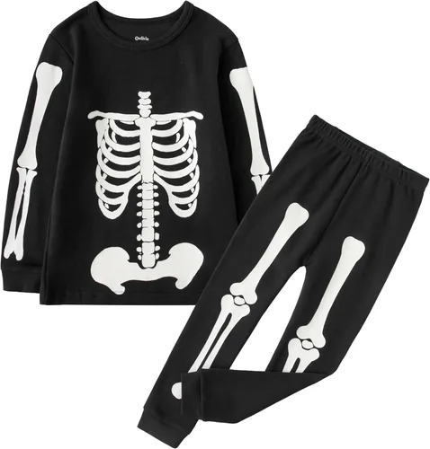Vista 28 de Owlivia Conjunto de pijama para niños pequeños de 12 meses a 8 años Conejo A-gris