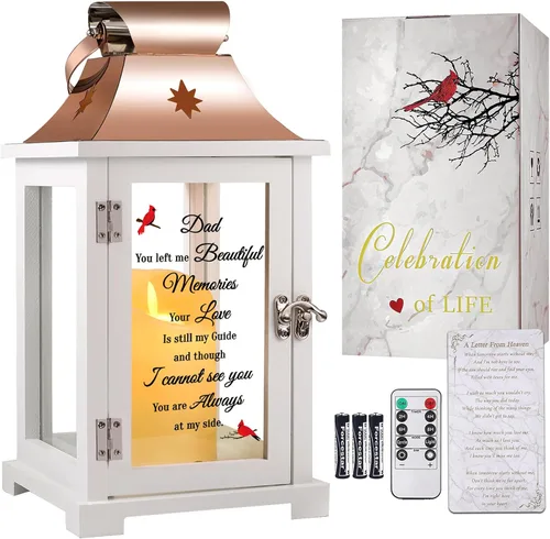 Vista 9 de liantudy Lámpara Conmemorativa Memorial, Regalos de Simpatía para la Pérdida de Mamá/Ser Querido, Regalos de Duelo, Lámpara en Memoria de Ser