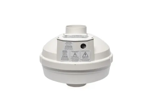 Vista 11 de Festa AMG Eagle Ventilador de Radón - Ventilador Silencioso y Energéticamente Eficiente 241 CFM Sistema de Mitigación de Radón Ventilador en Línea