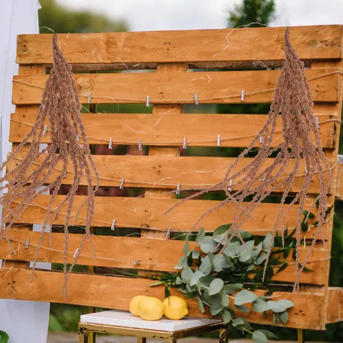 Vista 7 de NOLITOY Pasteles de arroz falsos colgantes para bodas, arreglos florales, decoraciones de fiesta, decoración de mesa
