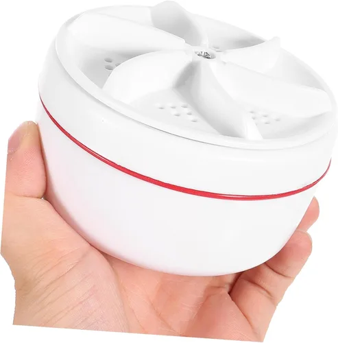 Vista 8 de Homoyoyo Lavadora portátil de 30 W, Lavadora USB con rotación inversa hacia adelante, limpieza profunda para ropa, calcetines, viajes, rv