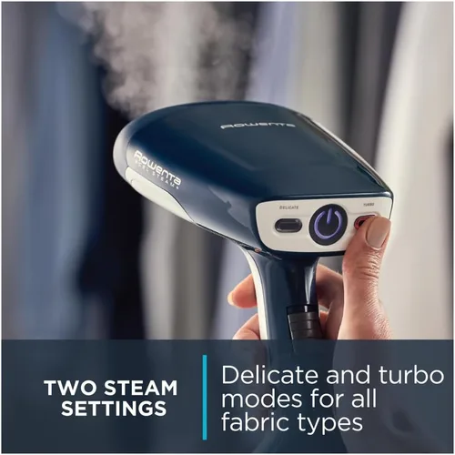 Vista 7 de Rowenta Perfect Steam Pro - Suela de acero inoxidable, estación de vapor profesional y vaporizador de mano X-Cel para ropa, calentamiento de 25