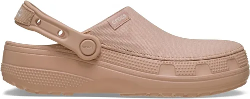 Vista 5 de Crocs Zuecos clásicos de lona elaborados unisex para hombres y mujeres Caramelo rosa
