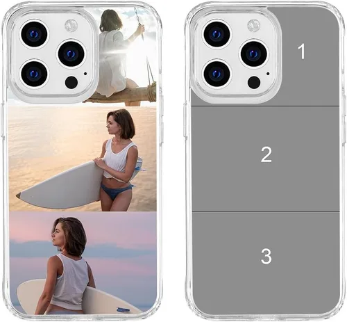 Vista 124 de Funda de teléfono personalizada para Apple iPhone 8 Plus iPhone 7 Plus, personalizada con foto, imagen, texto, imagen, diseño de imagen