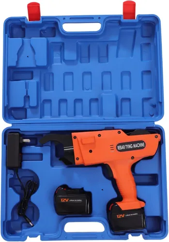 Vista 2 de Futchoy 13200mAh 1.181-2.362 in Herramienta automática de nivel de barras de refuerzo de mano automática Máquina de atar de nivel de barras