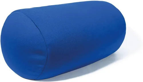 Vista 10 de Emivery Almohada ortopédica redonda de microcuentas para el cuello cilíndrico, almohada de espuma viscoelástica que reduce el dolor de espalda, Negro