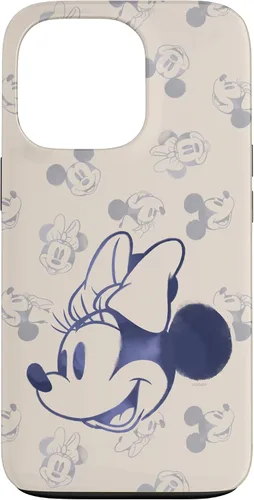 Vista 10 de Funda clásica retro vintage para iPhone 16 Disney Minnie y Mickey Mouse Heads