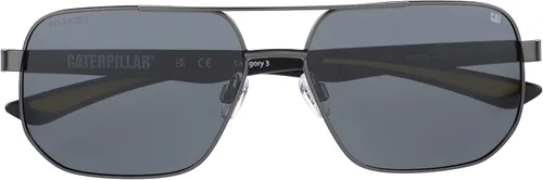 Vista 2 de Caterpillar 8013 Gafas de sol polarizadas Navigator para hombre Gris plomizo mate/negro mate de goma