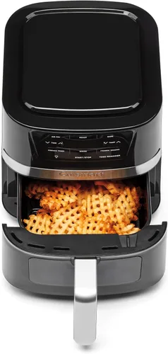 Vista 2 de Cuisinart Freidora de Aire, Cesta Compacta de 2.6 Cuartos con 3 Funciones de Cocina para Freír al Aire, Asar y Hornear, 3 Ajustes Preestablecidos
