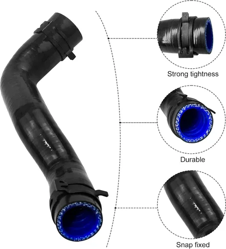 Vista 6 de Tubo turbo de entrada de aire, manguera de tubo de admisión turbochagrer para Mercedes-Benz W172 SLK200 SLK250, W204 C180 C200 C250, W212 E200 E250
