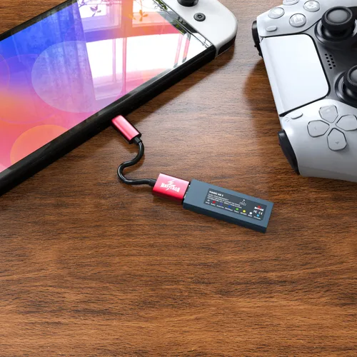 Vista 2 de Mcbazel Mayflash Magic NS 2 - Adaptador USB inalámbrico para interruptorinterruptor OLEDWindowsRaspberry Pi compatible con controladores PS5Xbox