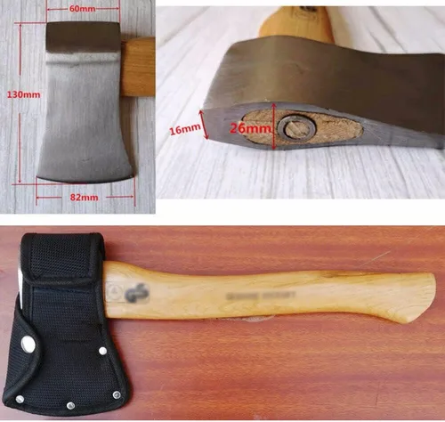 Vista 4 de 1 funda para hacha de hacha de hacha de hacha al aire libre cubierta de protección
