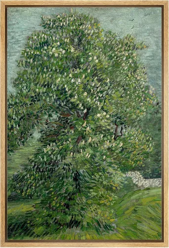 Vista 11 de wall26 Claude Monet - Paseo del acantilado en Pourville - Arte moderno impresionista - Lienzo enmarcado para arte para el hogar, 16 x 24 pulgadas