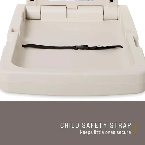 Vista 4 de Rubbermaid Commercial cambiador de bebés horizontal, gris, 1