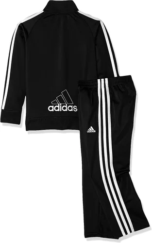 Vista 2 de adidas Tricot - Conjunto de ropa de chaqueta y pantalón para niño