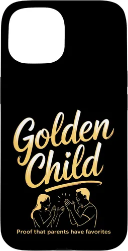 Vista 6 de Golden Child Mom's Favorite Gifted Kids Sibling Rivalry Art Case for iPhone 16