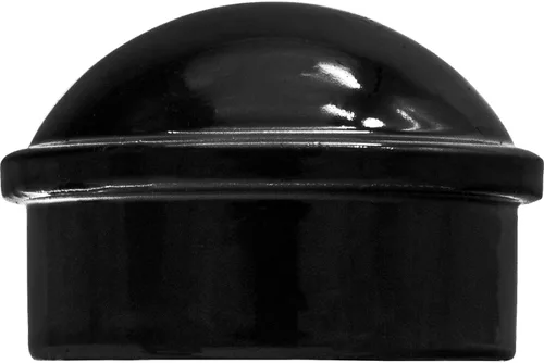 Vista 2 de Tapón para poste de valla de eslabones de cadena de 1-5/8 pulgadas, uso para poste/tubería de 1-5/8 pulgadas de diámetro exterior, tapa de poste