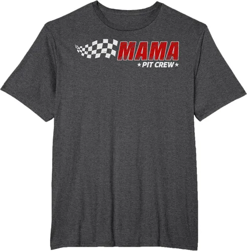 Vista 21 de Mama Pit Crew Race Car Birthday Family Matching Pit Crew Camiseta