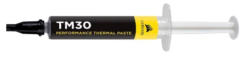 Vista 2 de Pasta térmica de rendimiento Corsair TM30 Impedancia térmica ultrabaja para CPU/GPU 3 gramos con aplicador, plateado para computadora