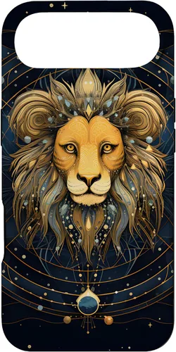 Vista 27 de Leo Zodiac Sign Lion Horoscope Constellation Case for iPhone 17