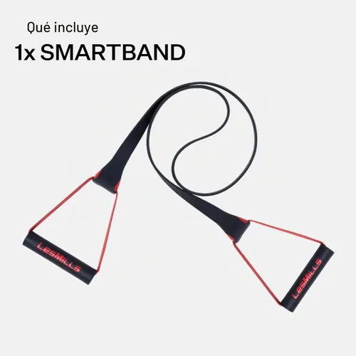 Vista 2 de Les Mills™ Resistance Band for Any Workout with Pull Up Bands, Booty Bands and Pilates Flex Bands