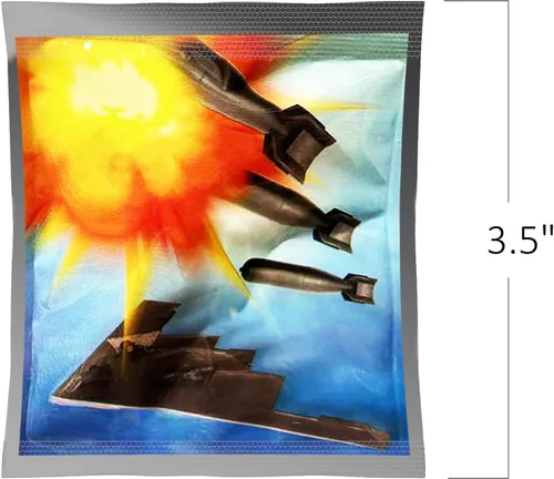 Vista 3 de ArtCreativity Bolsas clásicas de bomba, juego de 12, divertidos juguetes de broma para niños y adultos, ruidoso para adolescentes, recuerdos únicos