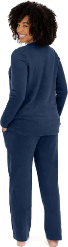Vista 2 de Kindred Bravely Conjunto de pijama de lactancia polar Pijamas de maternidad para lactancia materna