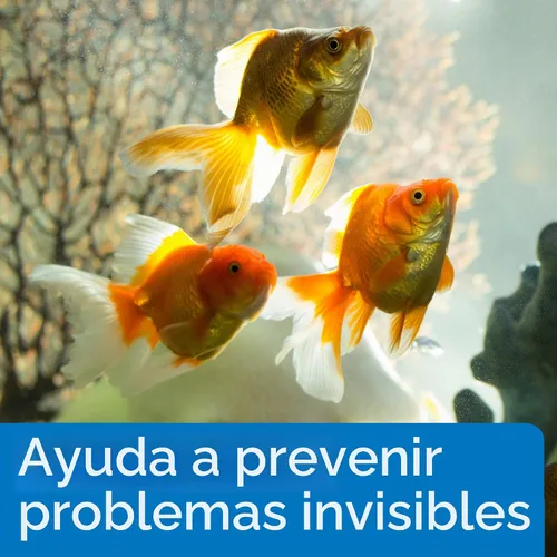 Vista 5 de API Tiras de prueba 5 en 1 para acuarios de agua dulce y salada, caja de 4