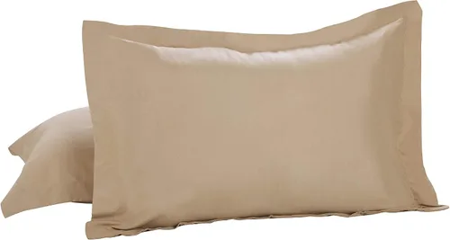 Vista 6 de Today's Home Basic Funda de almohada de microfibra a medida con brida de 2 in, Poliéster, Negro, Estándar