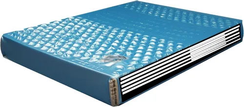 Vista 2 de Strobel Organic Aspen Complete Waterbed 5 Board Vinilo Tapizado Negro Vinilo Queen