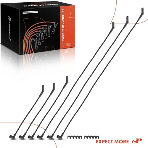 Vista 8 de A-Premium Juego de 6 cables de bujía de encendido compatibles con Ford F-150 2005 2006 2007 2008 V6 4.2L